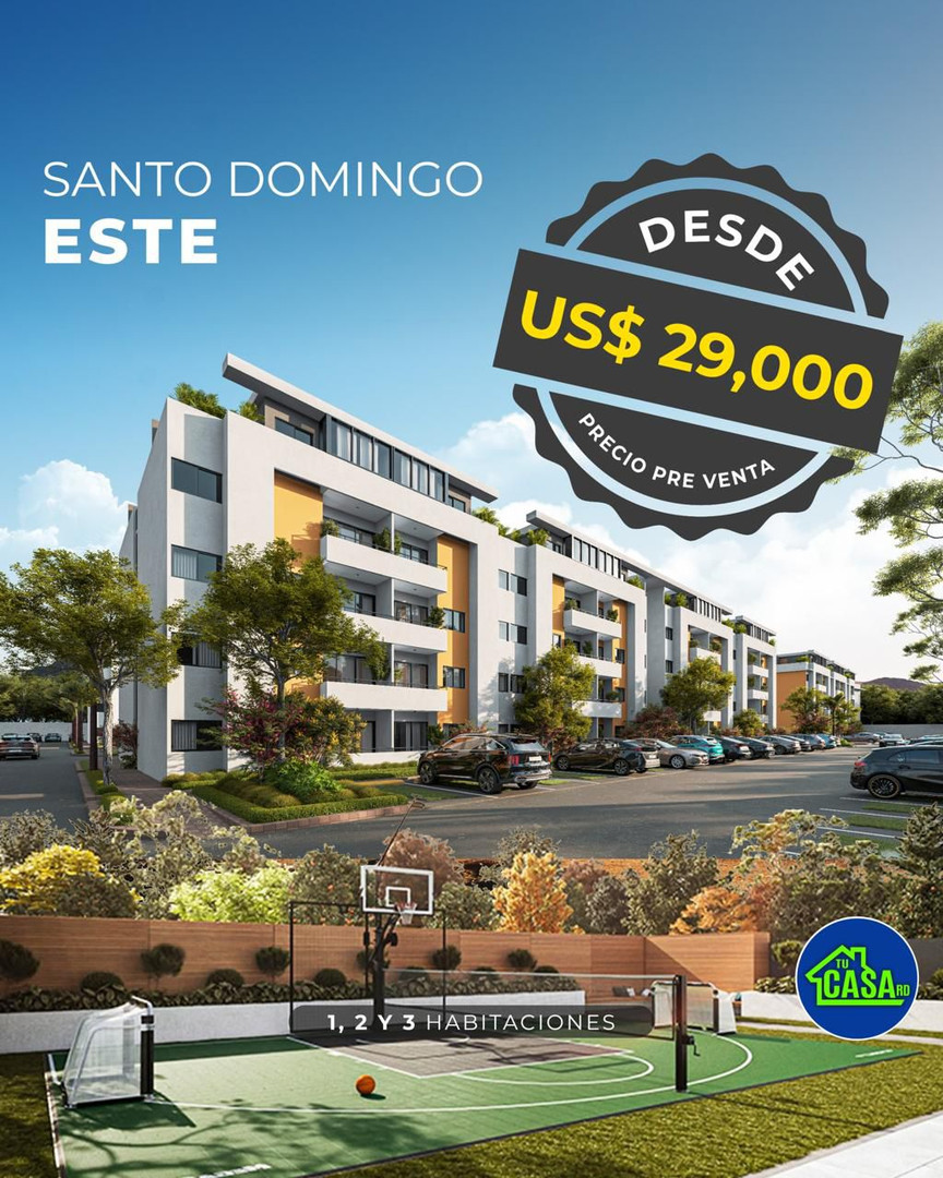 apartamentos - Apartamentos en Santo Domingo Este con bono de primera vivienda! 1