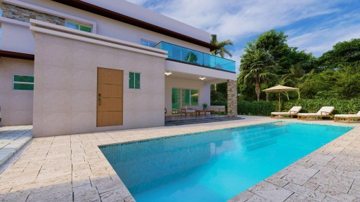 casas vacacionales y villas - Villa espectacular en cabarete en tercera línea de playa excelente ubicación 3