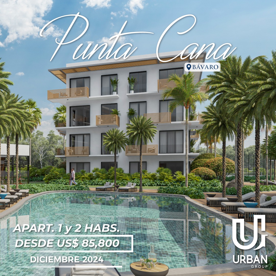 apartamentos - Apartamentos en Punta Cana desde US$85,800