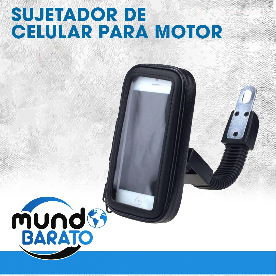 accesorios para electronica - Sujetador Universal Impermeable GPS Teléfono celular Bicicleta Moto MOTOR 