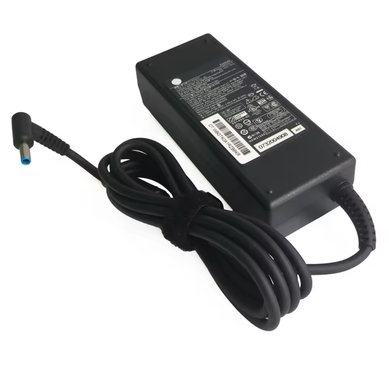 accesorios para electronica - caegador HP punta azul 90W 60W  2