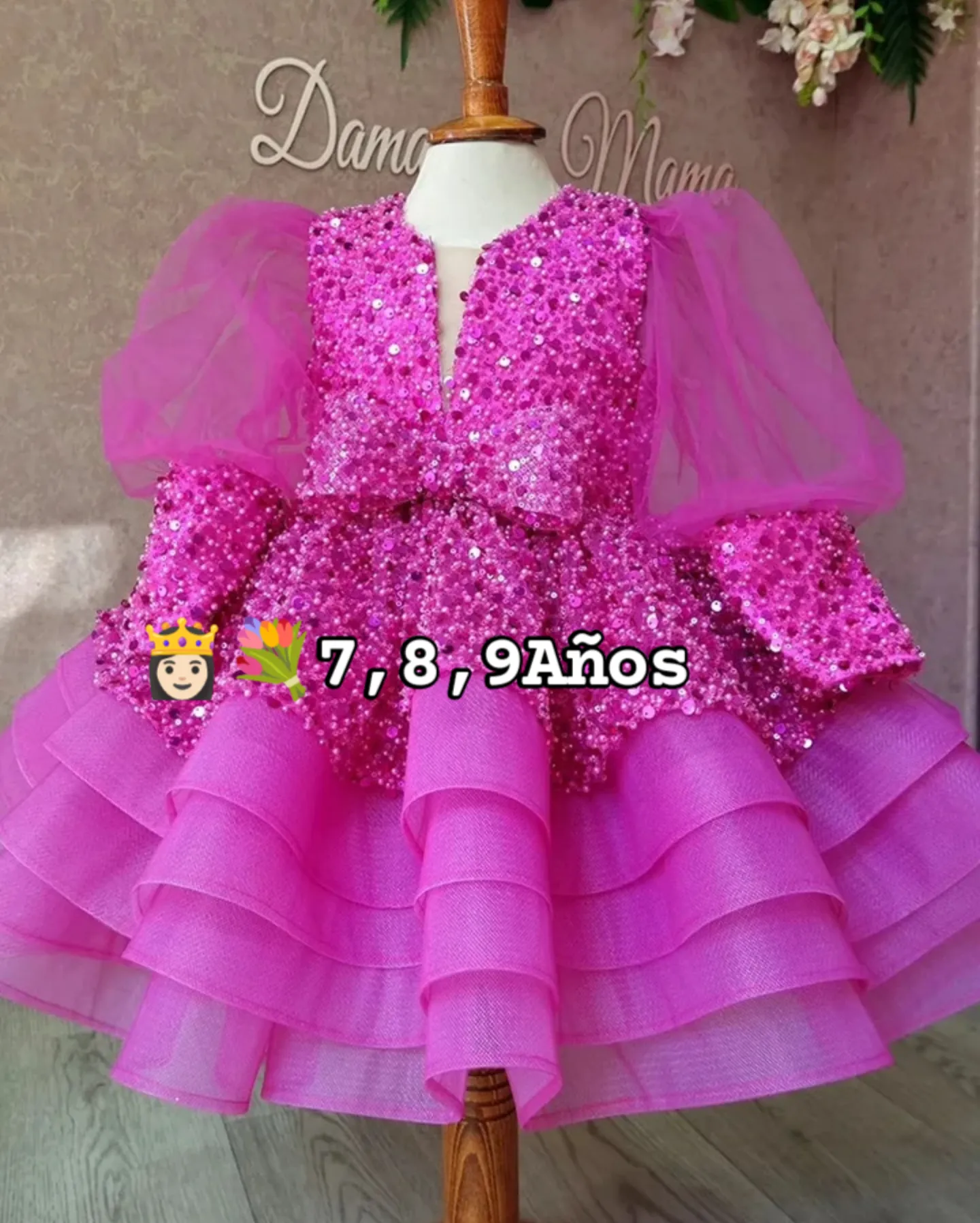 ropa y zapatos - Hermosos Vestidos de Fiesta para Niñas de 7,8,9 años En Alquiler 