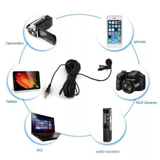 camaras y audio - Micrófono para celulares, cámaras y PC  4