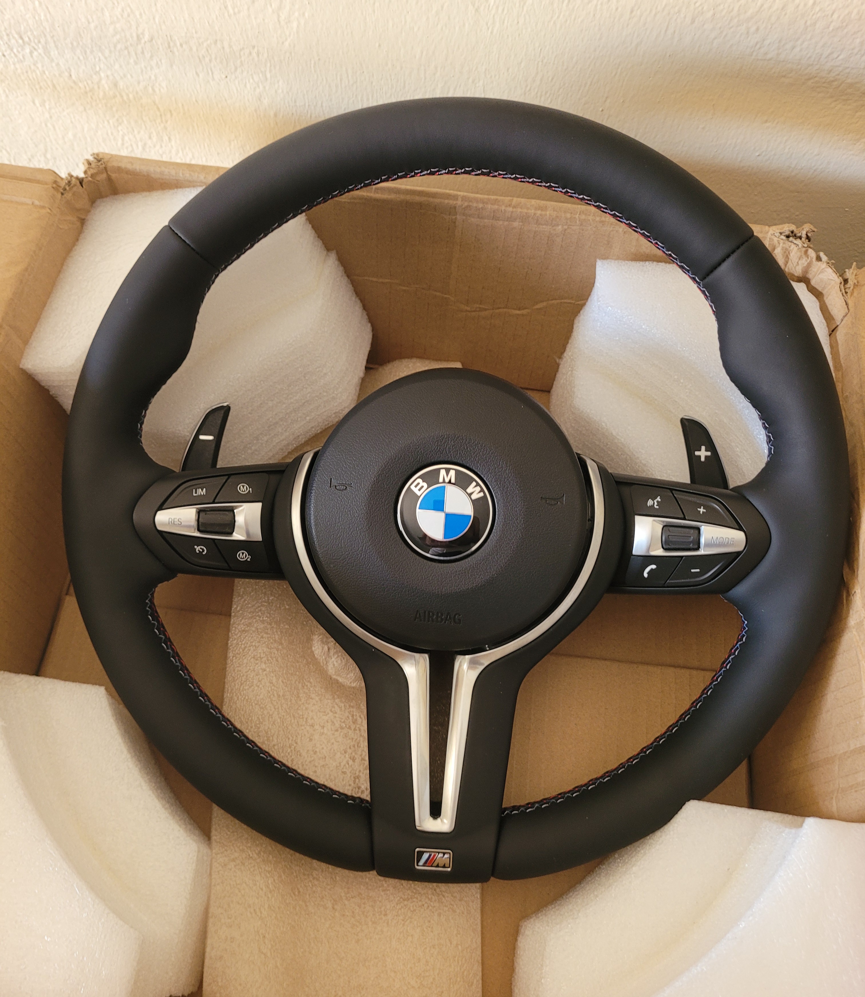 repuestos - VOLANTE GUIA BMW M CON BOLSA DE AIRE NUEVO  1