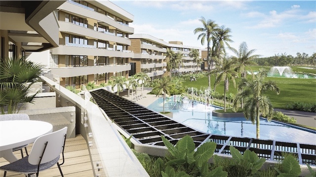apartamentos - Venta de apartamentos en Bavaro punta cana con piscina zona turística  2