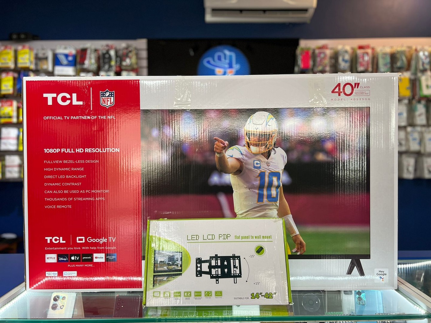 tv - SMART TV TCL DE 40 PULGADAS GOOGLE TV CONTROL POR VOZ 2024 NUEVAS
