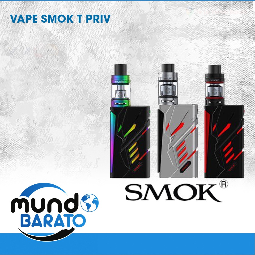 hobby y coleccion - Vape Smok T Priv Kit Electronico Vaper + Bateria + Liquido tpriv 0