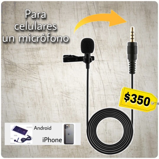 camaras y audio - Micrófono para celulares, cámaras y PC  5