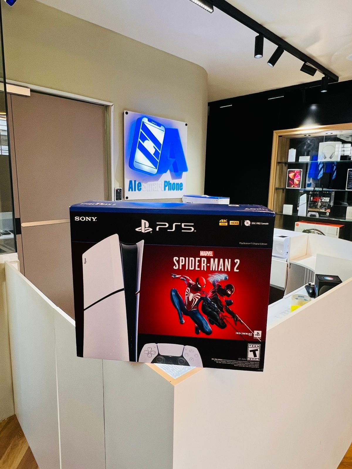 consolas y videojuegos - PLAYSTATION 5 SLIM DIGITAL VERSION SPIDERMAN 2 1