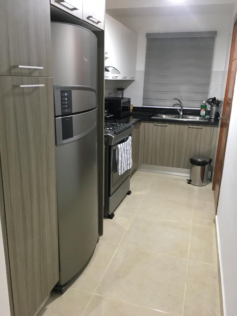 apartamentos - VENDO APTO. FULL AMUEBLADO, en torre moderna, Piso alto, en EL VERGEL 4