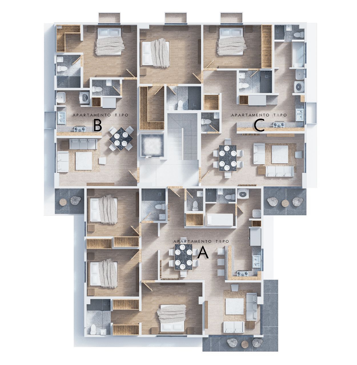 apartamentos - EN LOS PRADOS PROYECTO 2