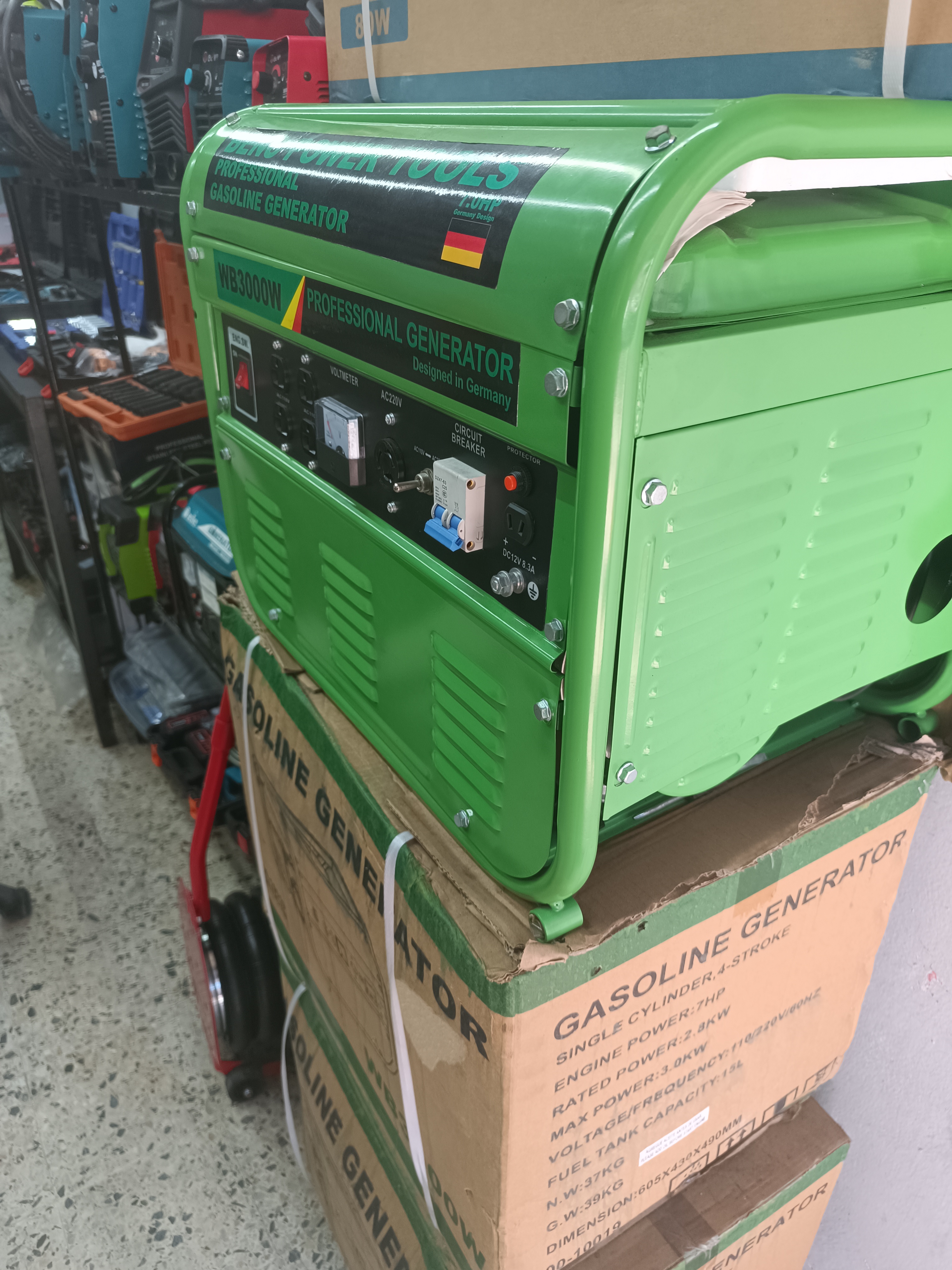 equipos profesionales - GENERADOR PLANTA ELECTRICA 3 KILOS 7 HP 2