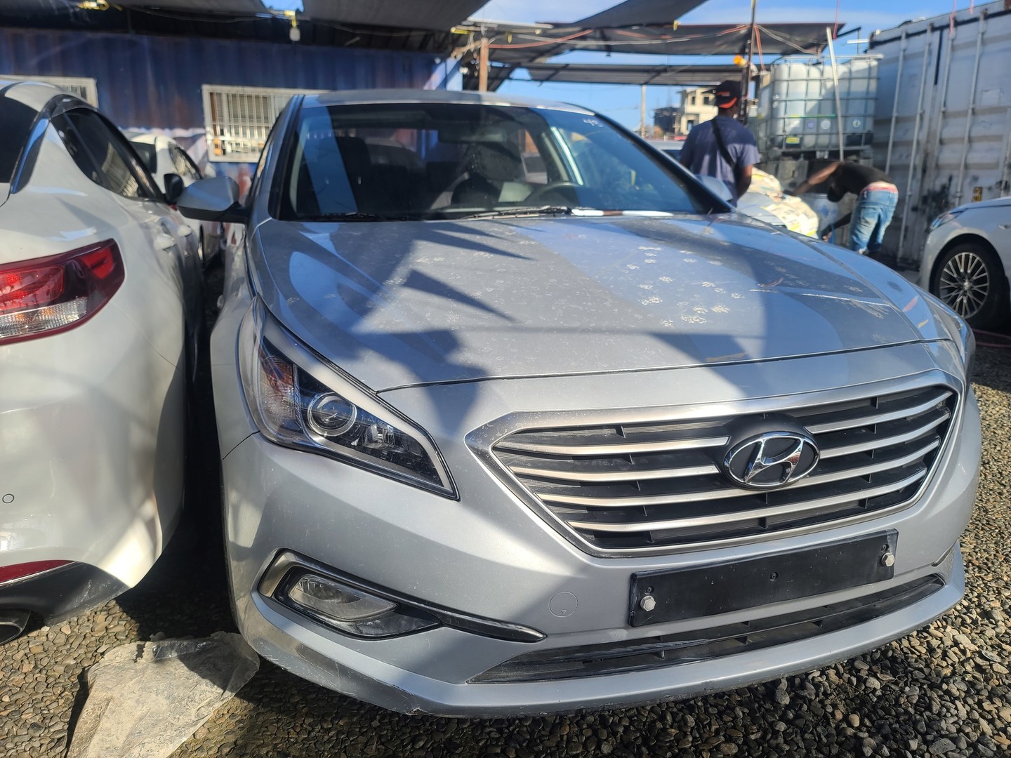 carros - HYUNDAI SONATA NEW RISE 2019 GRIS 0