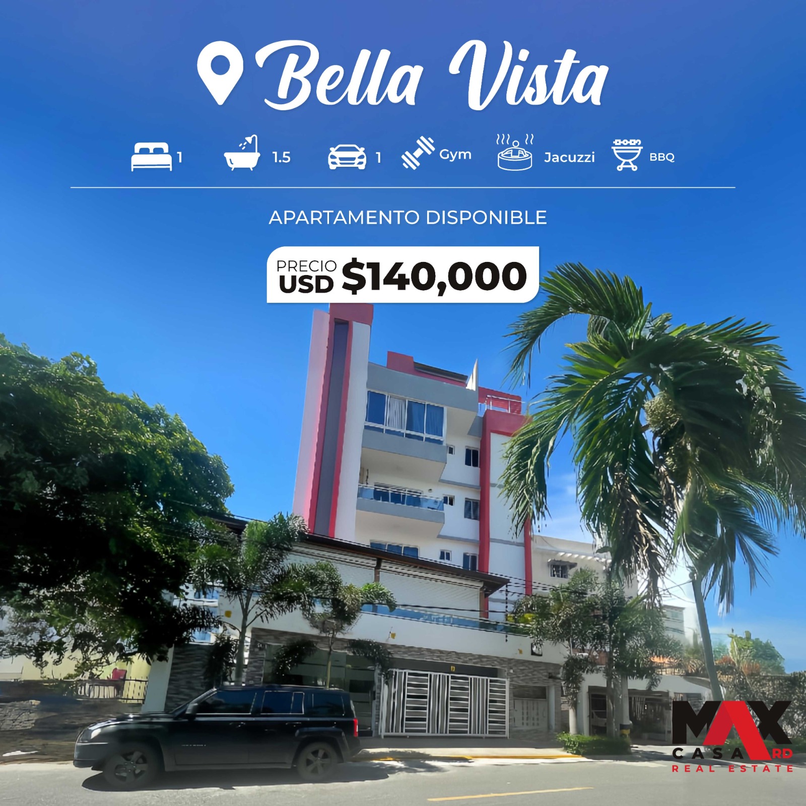 apartamentos - APARTAMENTO EN VENTA UBICADO EN BELLA VISTA 