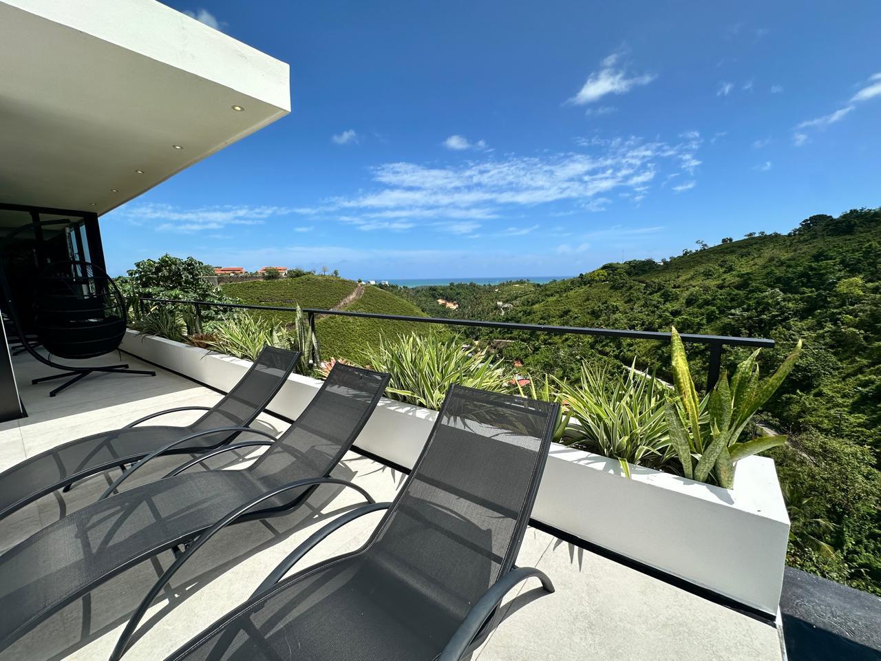 casas vacacionales y villas - HERMOSA VILLA CON PISCINA VISTA AL MAR 7