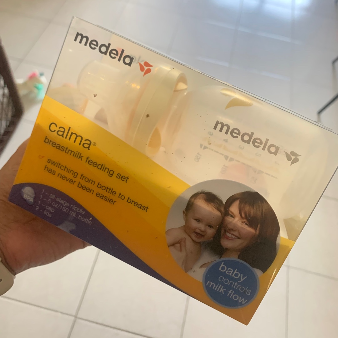 cuidado y nutricion - Biberón Medela - Calma, nuevo, en su caja. 1