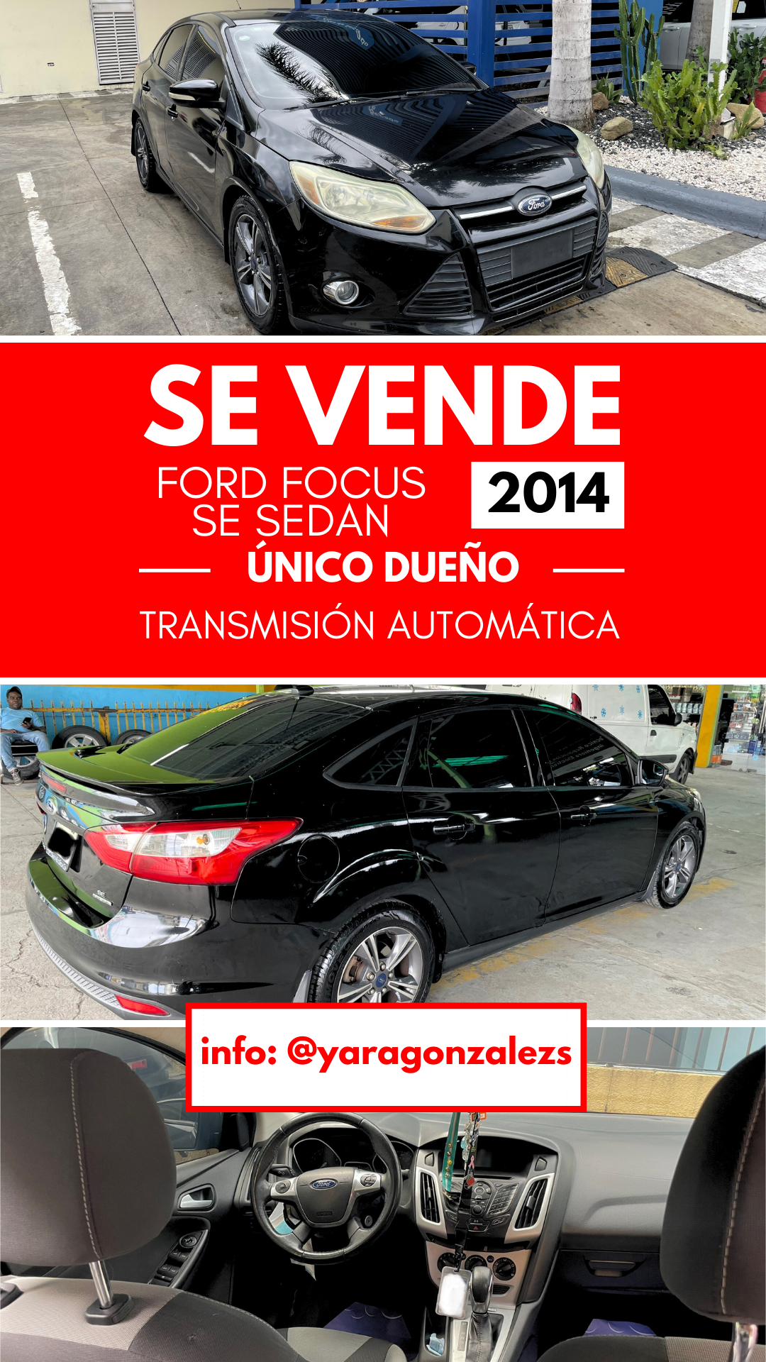 carros - Ford Focus SE 2014 sedán 9