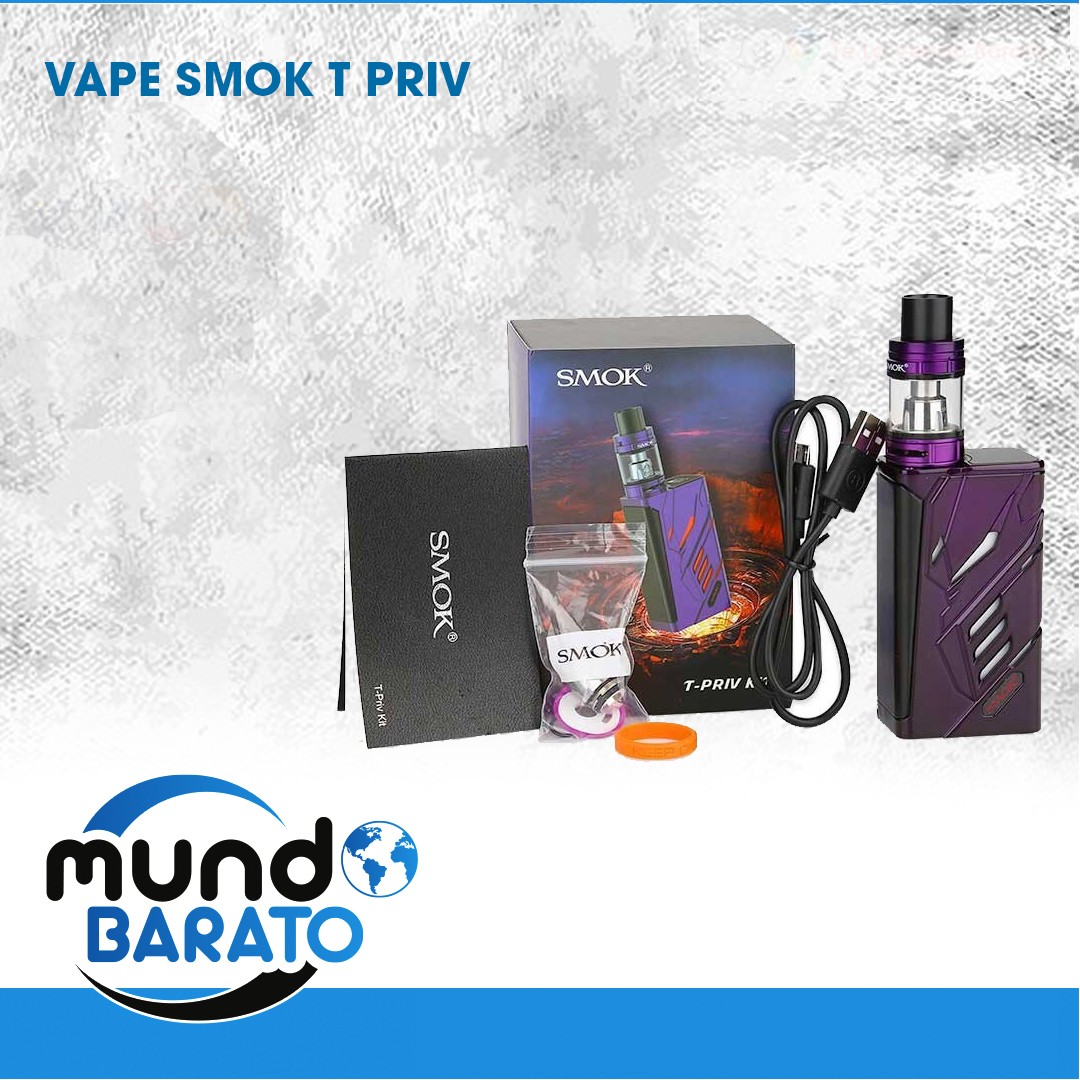 hobby y coleccion - Vape Smok T Priv Kit Electronico Vaper + Bateria + Liquido tpriv 1