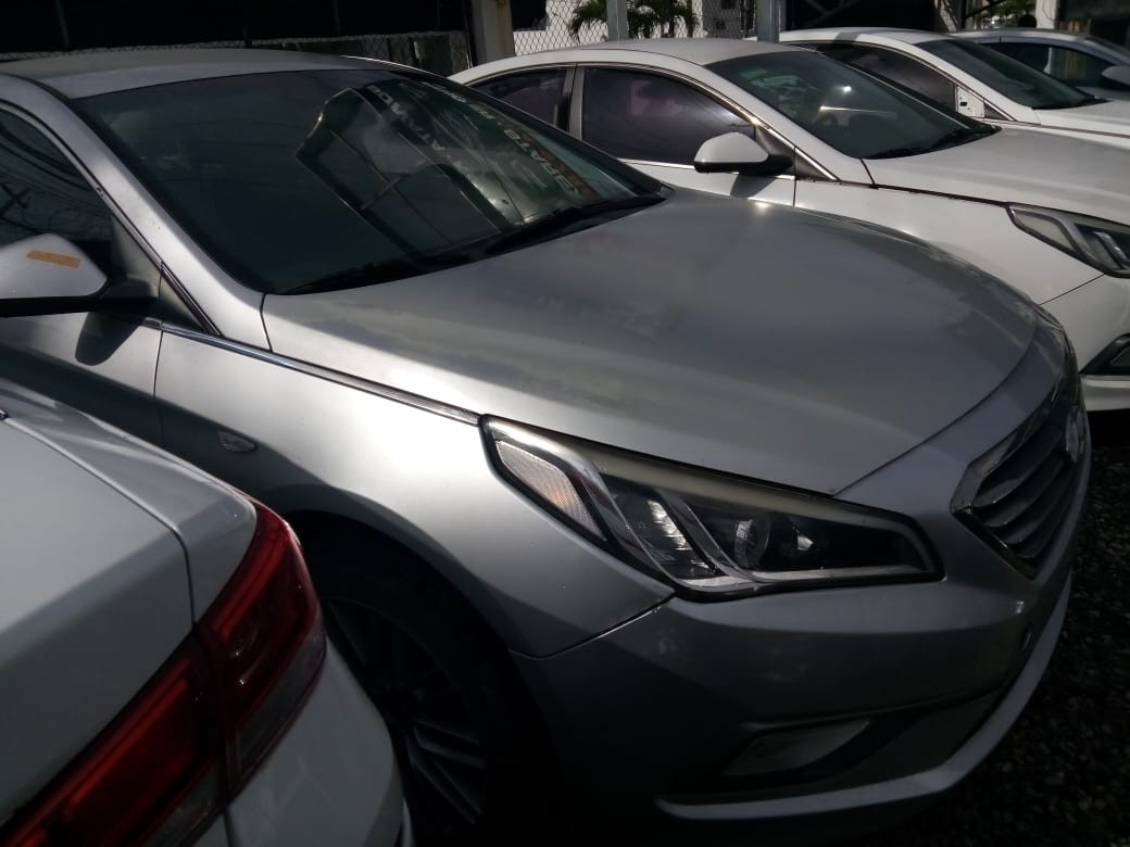 carros - HYUNDAI SONATA LF 2018 GRIS 1