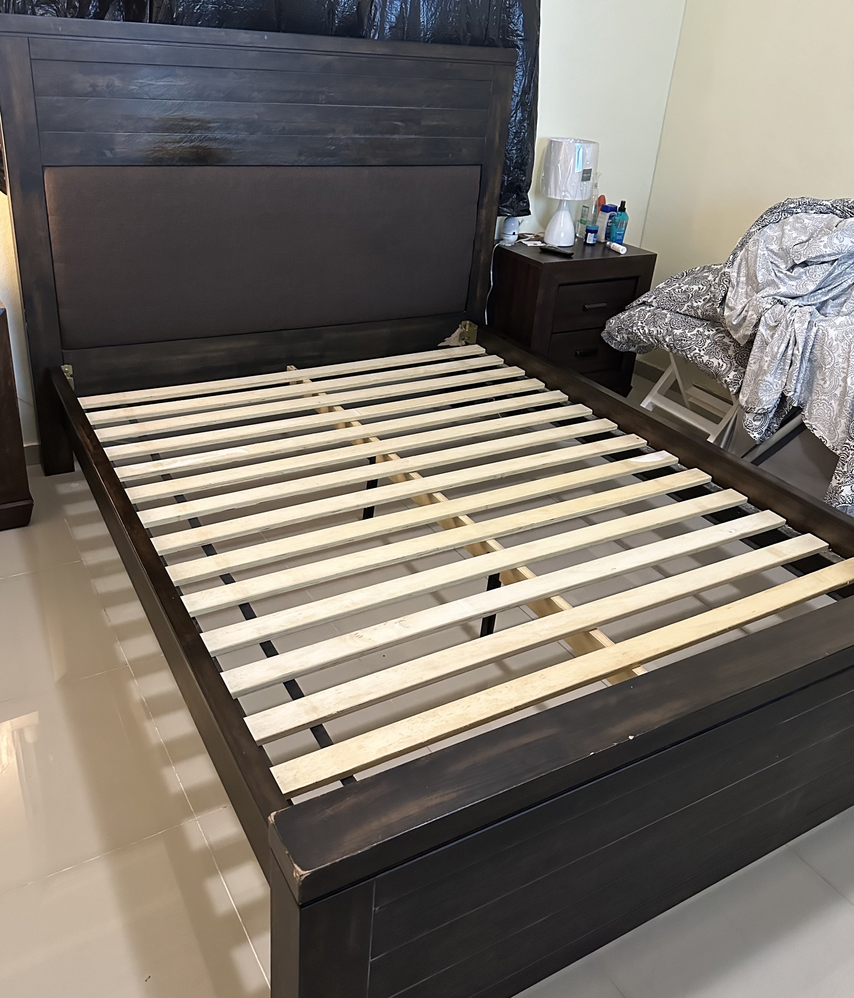 muebles y colchones - cama queen XL 1