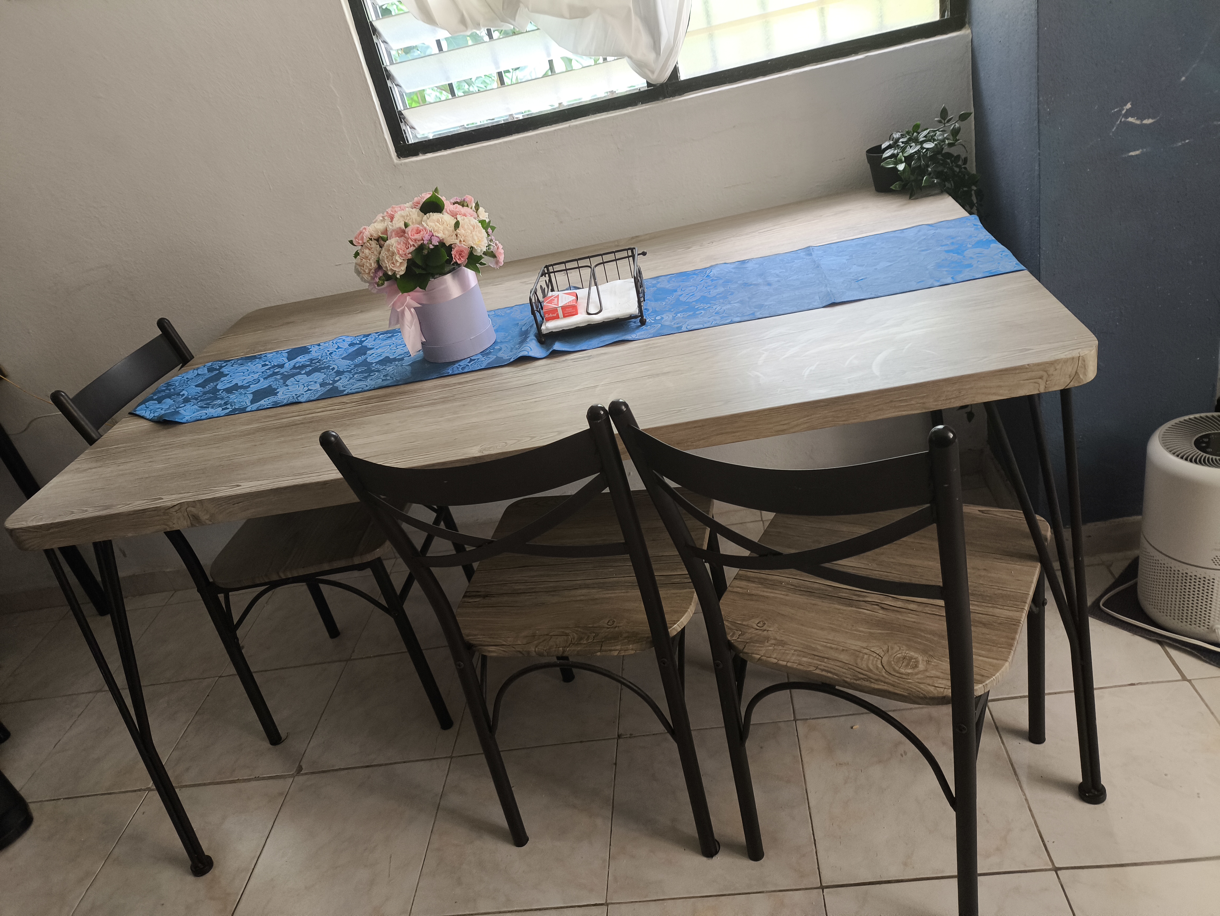 muebles y colchones - Comedor de 6 sillas  1