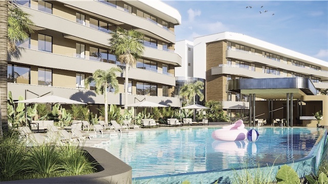 apartamentos - Venta de apartamentos en Bavaro punta cana con piscina zona turística  4