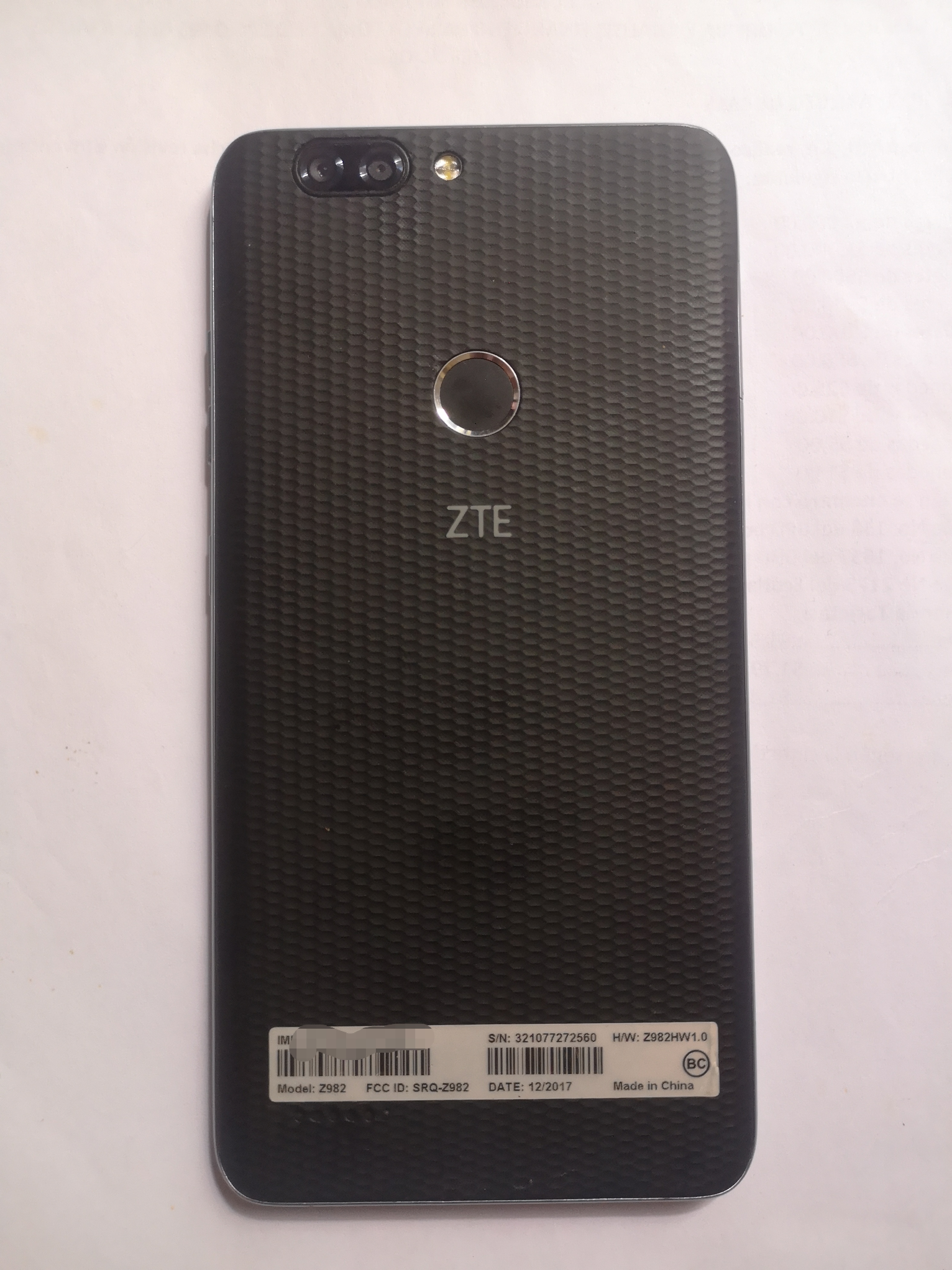 celulares y tabletas - zte 982 1