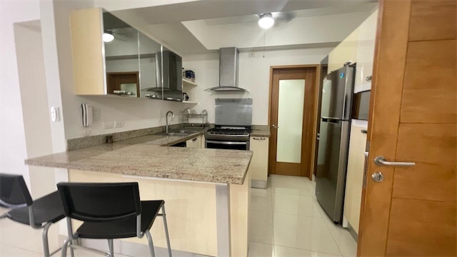 apartamentos - Alquiler de apartamento Amoblado en Piantini  6