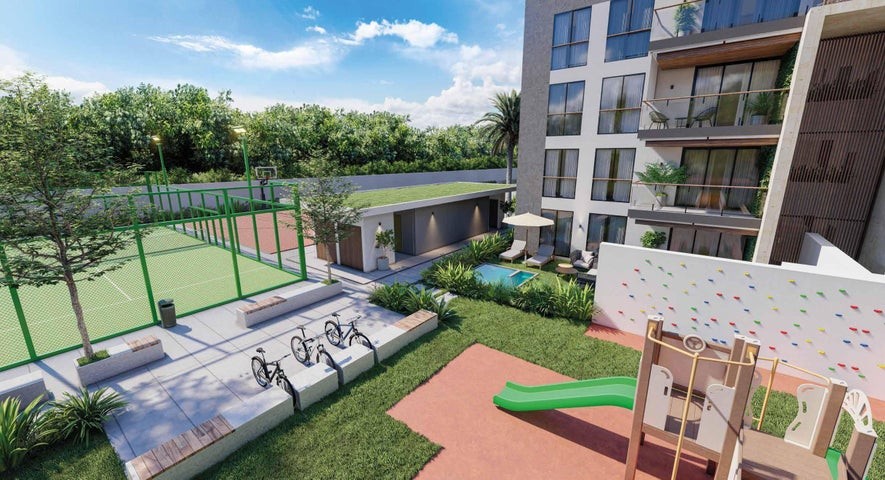 apartamentos - Proyecto en venta Punta Cana #22-2094 tres dormitorios, piscina, seguridad, Gym 3