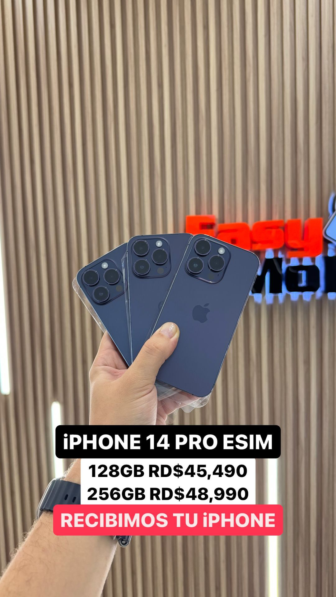 celulares y tabletas - iPHONE 14 PRO  128GB ESIM 