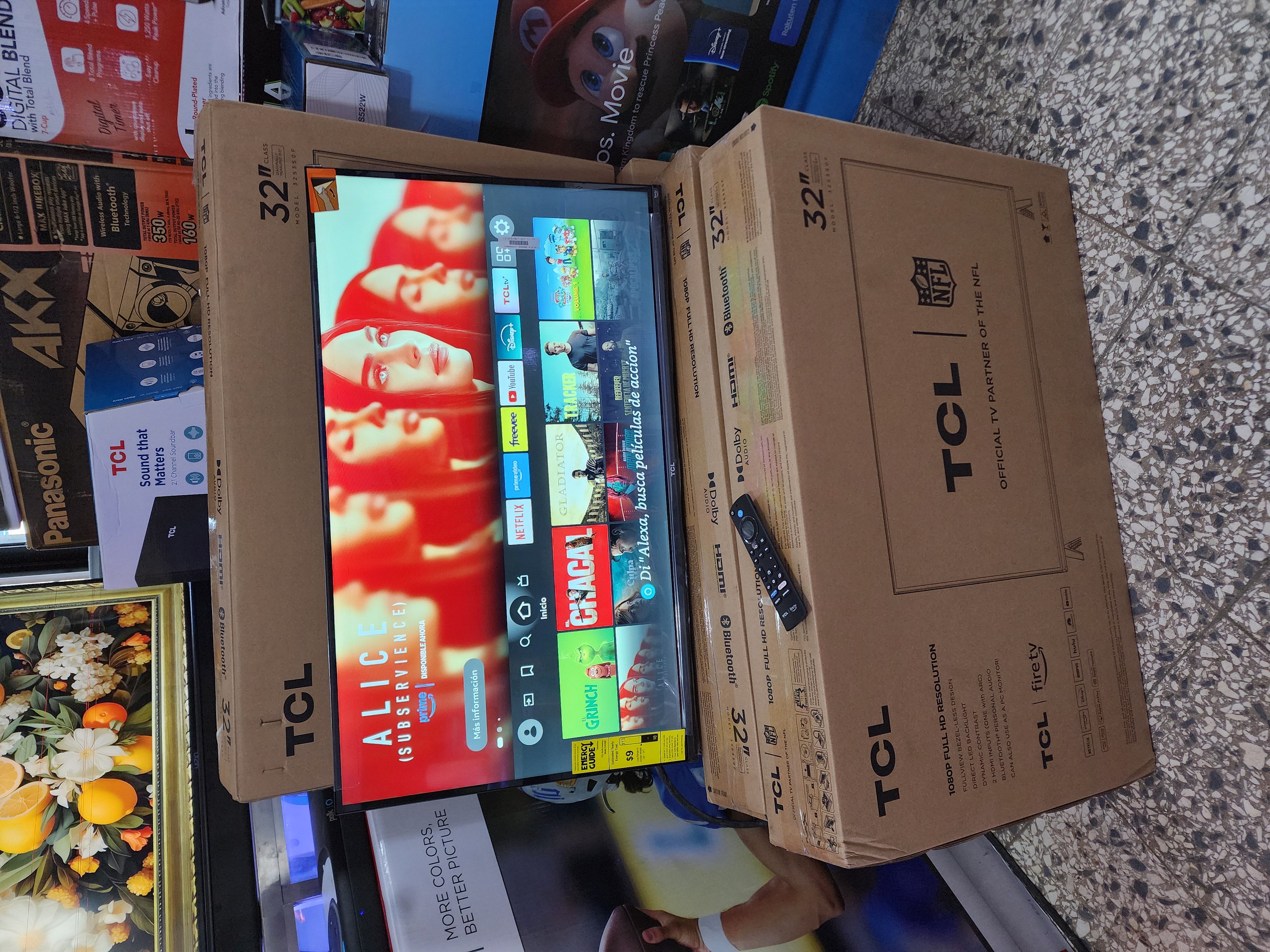 tv - tcl fire smart tv 32" 1080p 2