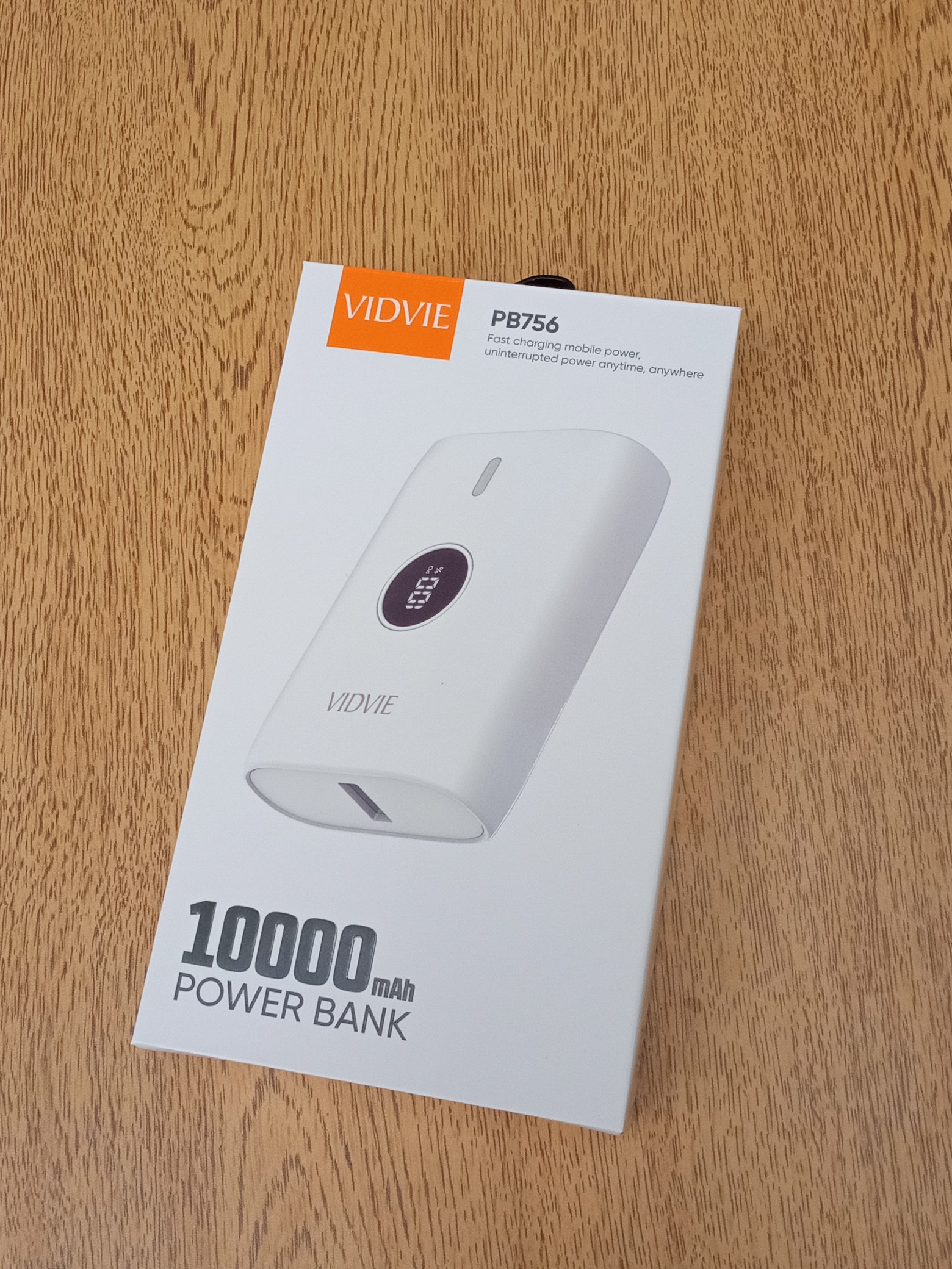 celulares y tabletas - Power Bank De 10,000 mAh VIDVIE PB756
