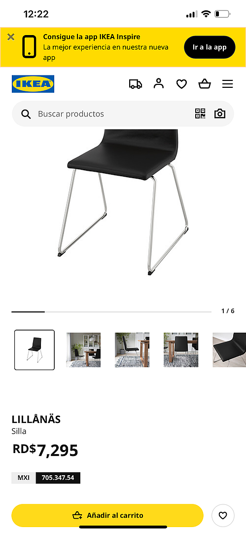 muebles y colchones - sillas de comedor de IKEA  4