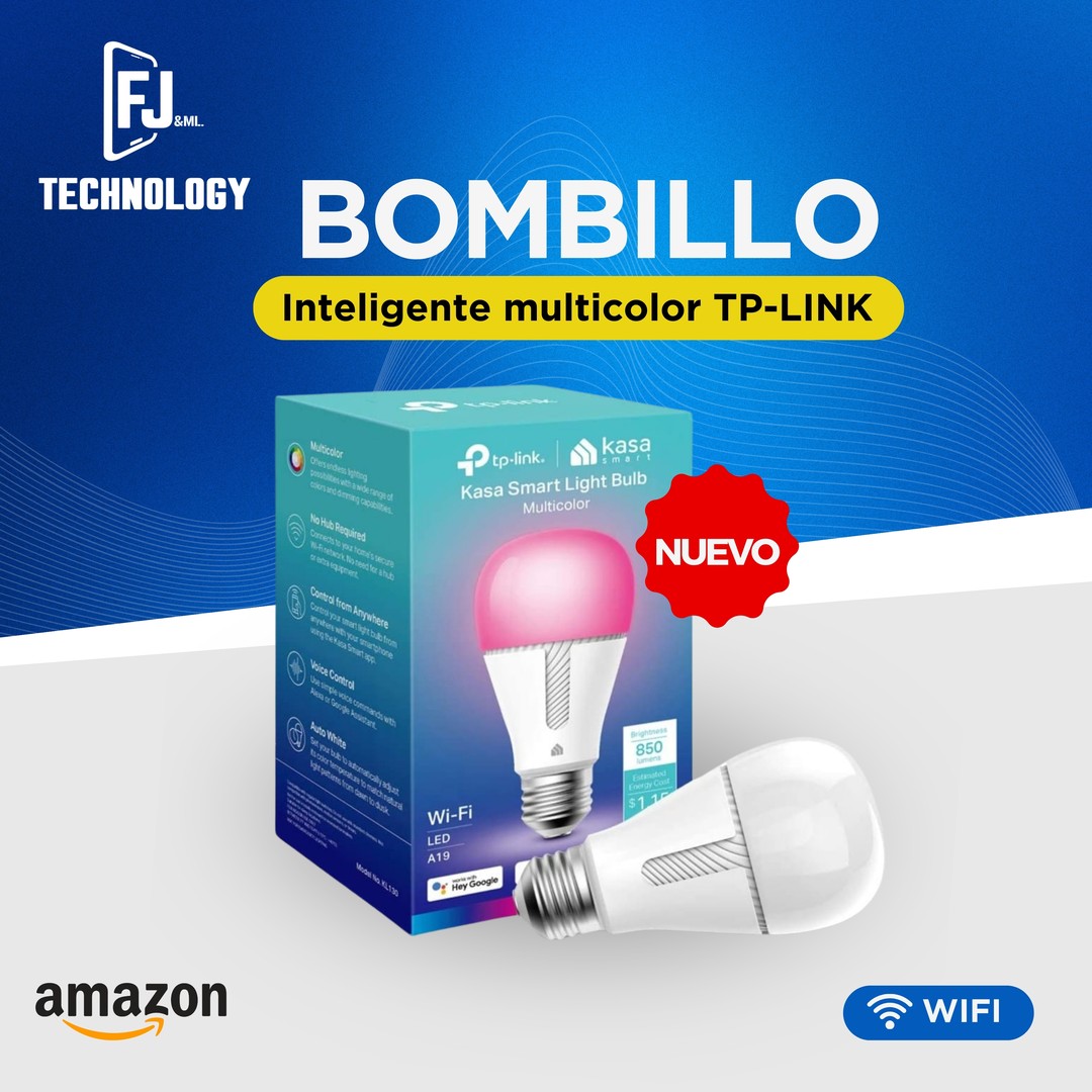 otros electronicos - BOMBILLO INTELIGENTE TP-LINK CONTROLA TU CASA U OFICINA CON TU VOZ Y ALEXA
