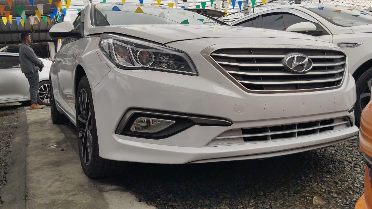 carros - HYUNDAI SONATA LF 2018 BLANCO 1