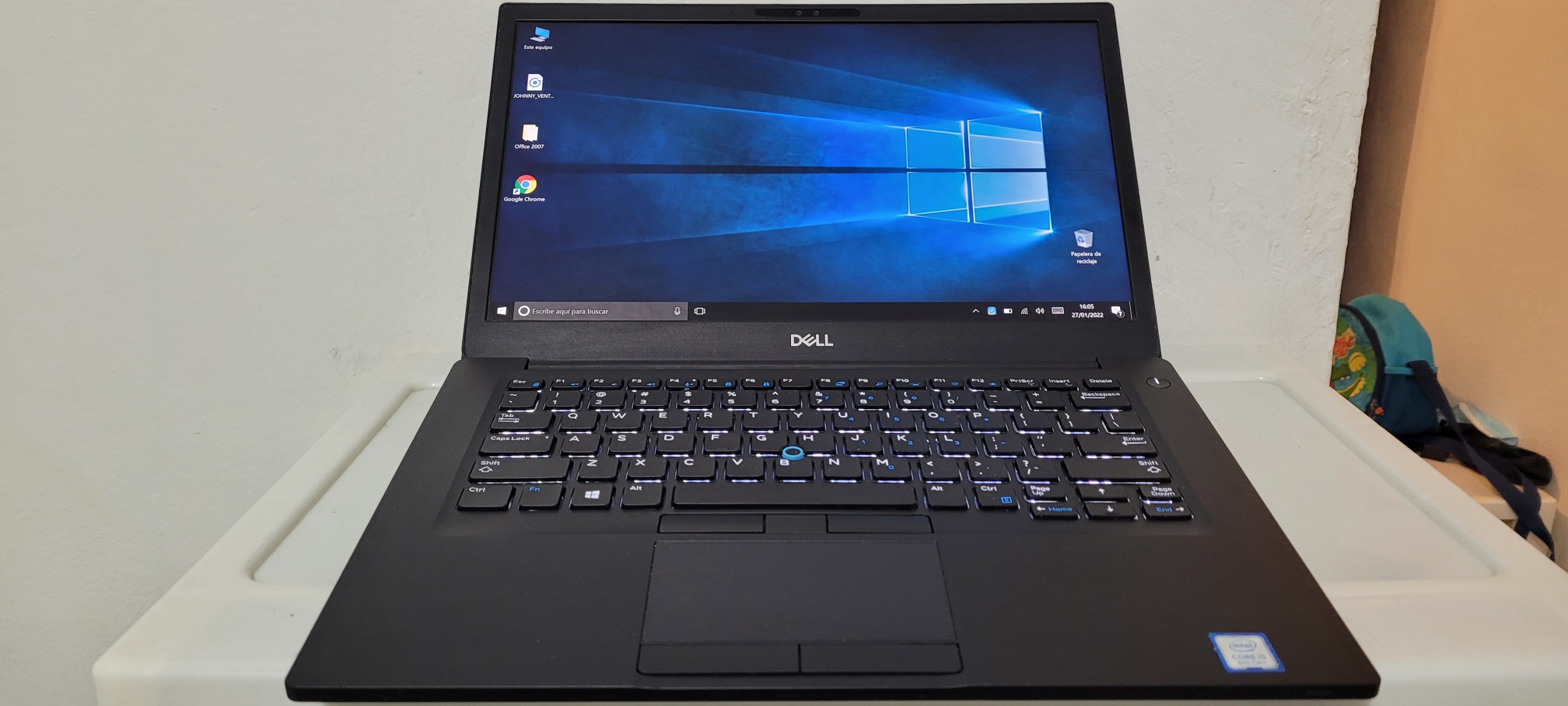 computadoras y laptops - Dell Slim 14 Pulg Core i7 6ta Gen Ram 16gb Disco 256gb SSD Solido Video 8gb