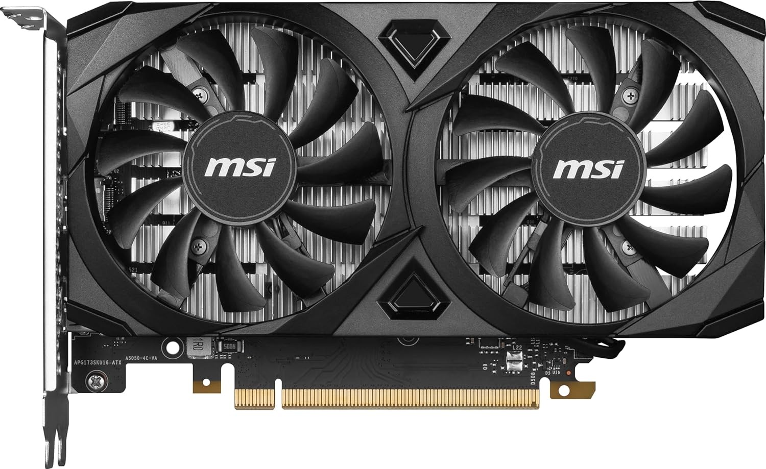 computadoras y laptops - MSI Ventus Geforce RTX 3050 6GB GDDR6 PCI Express 4.0 X8 3