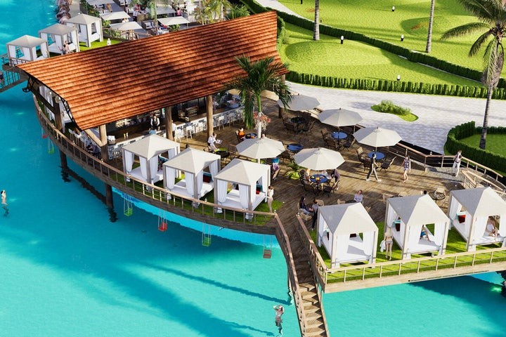 apartamentos - Proyecto en venta Punta Cana #23-1318 dos dos dormitorios, amplia piscina, canch 7