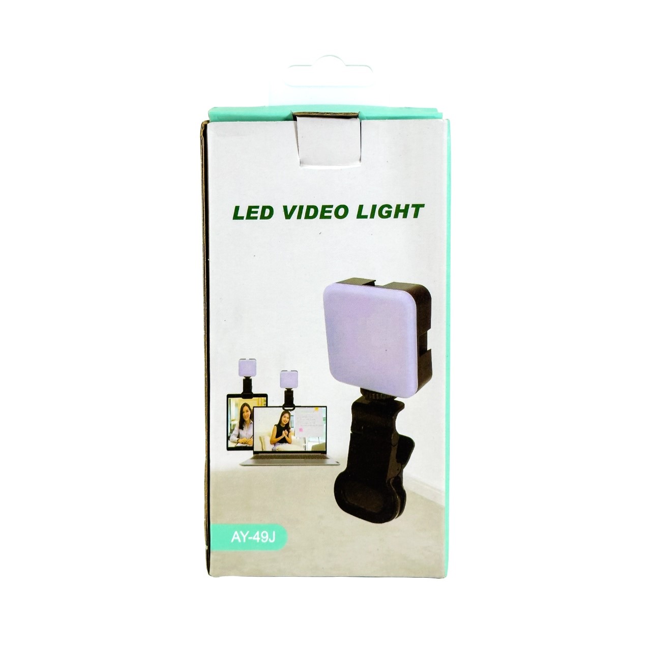 otros electronicos - Luz led para video foto con soporte para movil  1