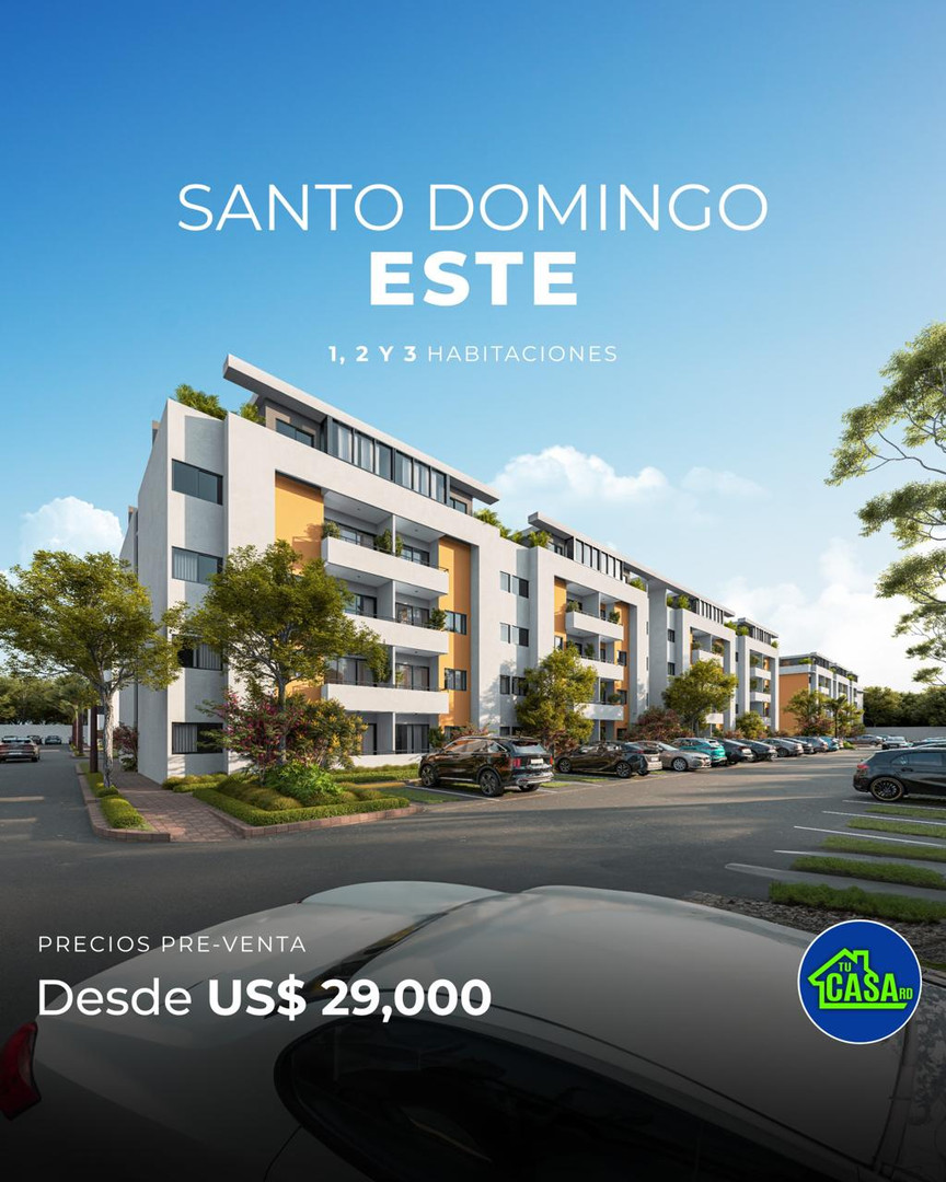 apartamentos - Apartamentos en Santo Domingo Este con bono de primera vivienda! 2