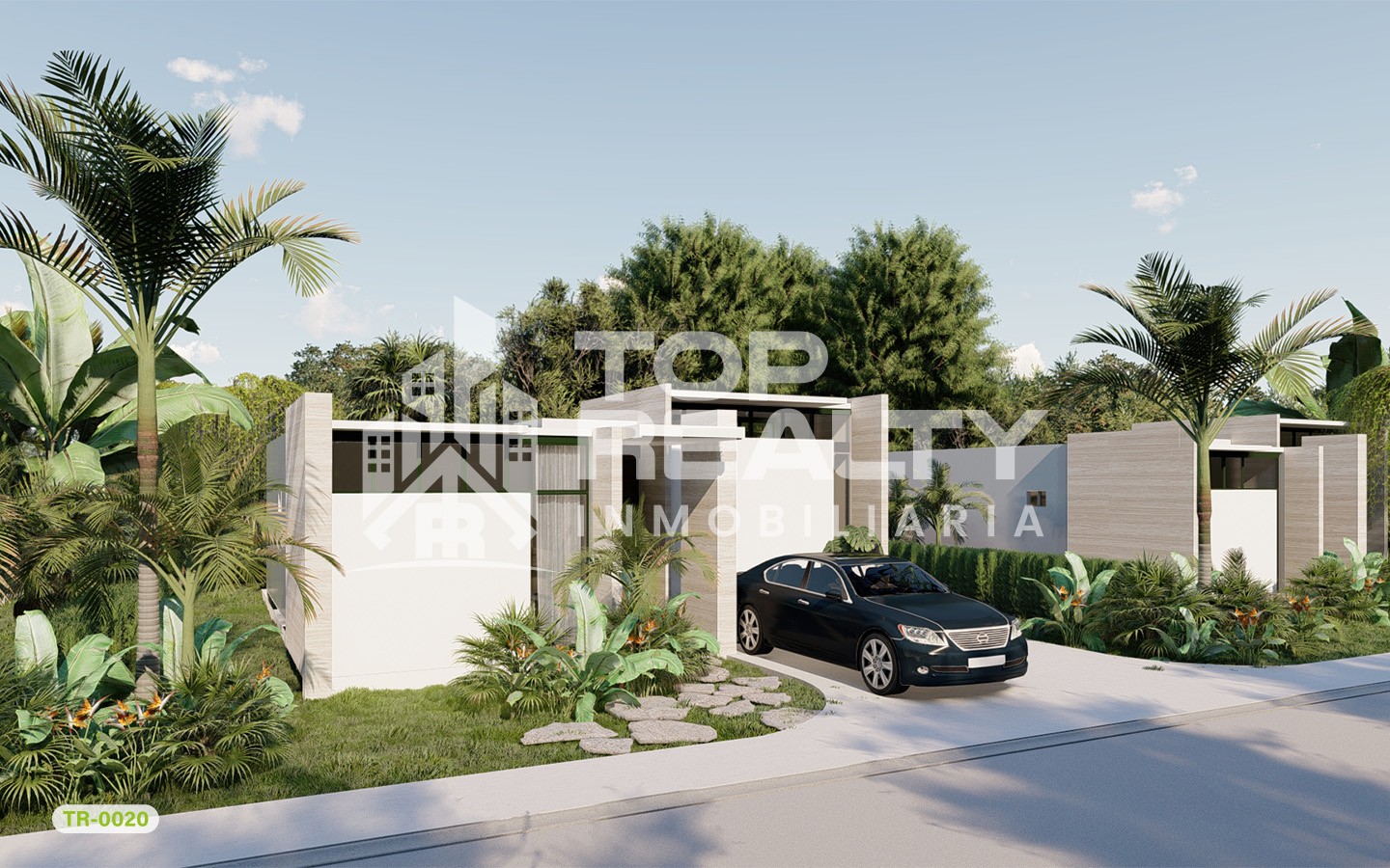 casas vacacionales y villas - TR-0020B: Villa con 3 Habitaciones en Macao, Punta Cana ¡Vive en el Paraiso! 2