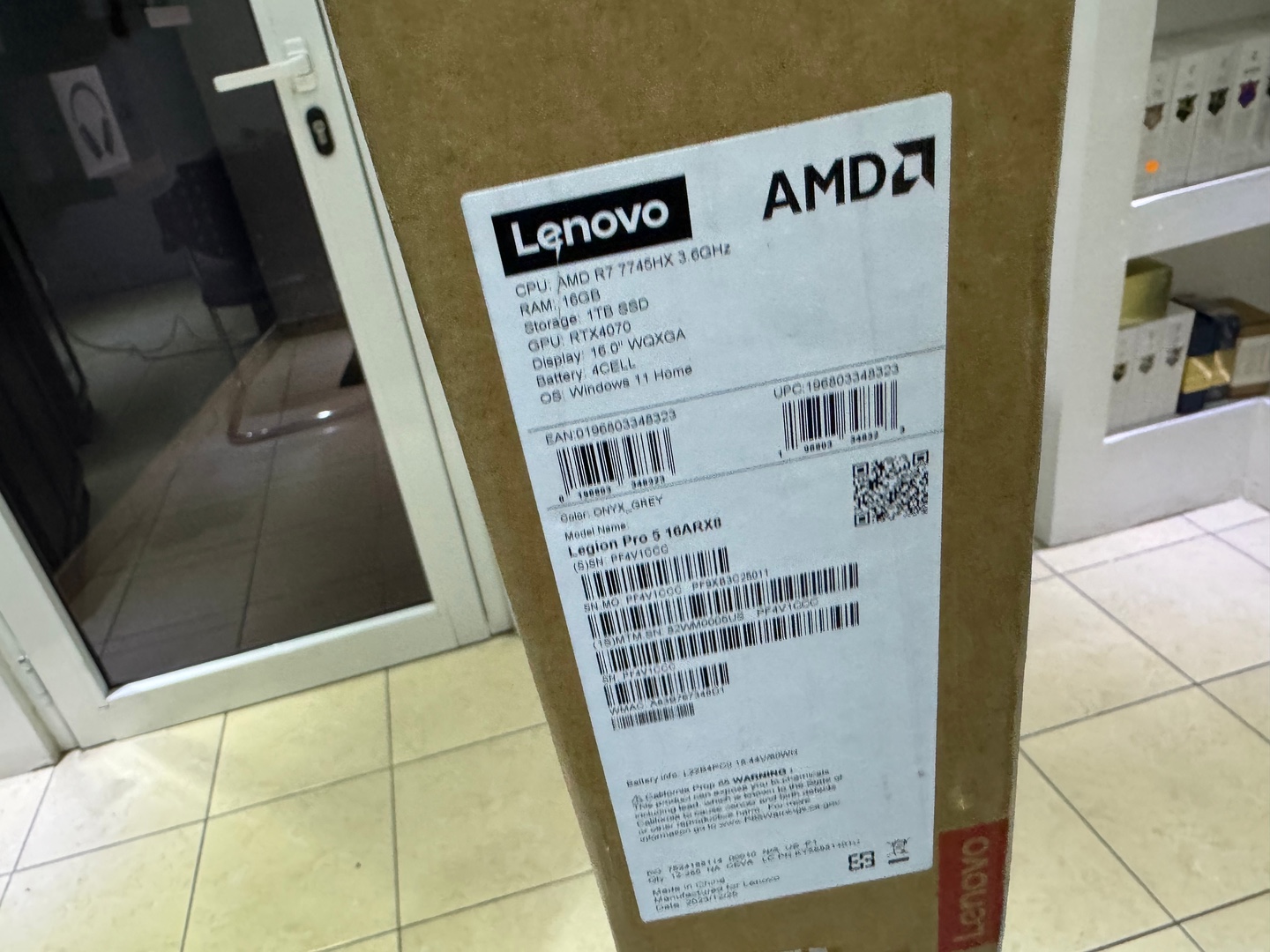 computadoras y laptops - PC Laptop Lenovo Legion Pro 5 i7|16GB RAM| 1TB SSD| RTX4070 Sellada RD$ 76,500 N 1