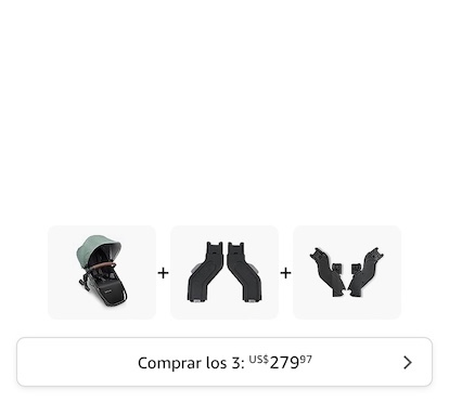 coches y sillas - Rumbleseat uppababy nuevo sin caja y accesorios nuevos gratis  8