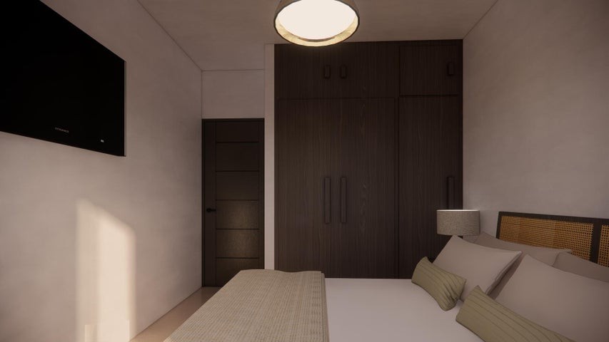 apartamentos - Proyecto en venta Punta Cana #24-1475 tres dormitorios, piso medio, piscina.
 2