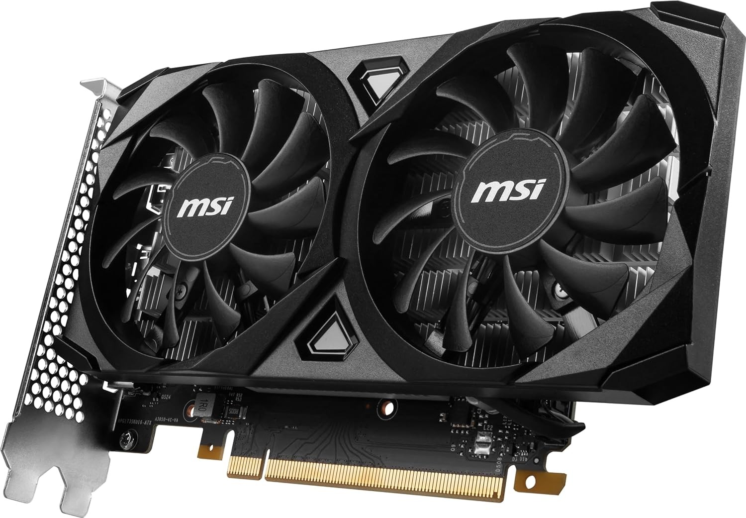 computadoras y laptops - MSI Ventus Geforce RTX 3050 6GB GDDR6 PCI Express 4.0 X8 4