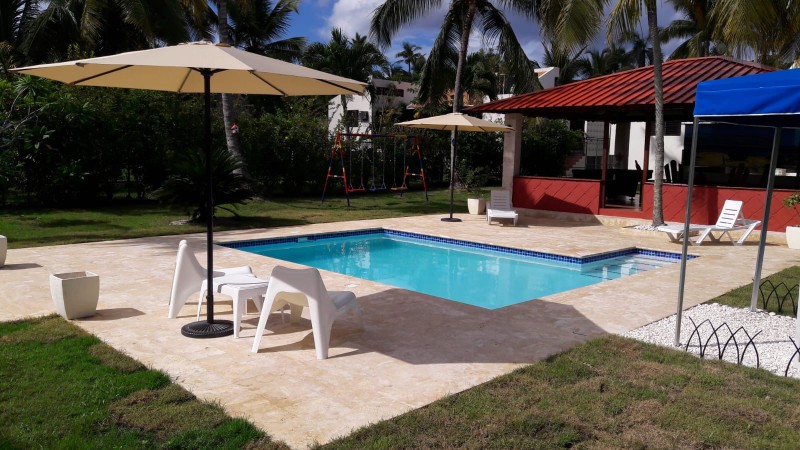 casas vacacionales y villas - Vendo villa en boca chica próximo a la playa  6