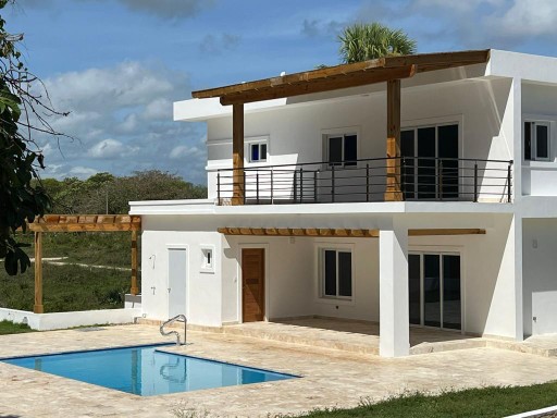 casas vacacionales y villas - Villa en segunda línea de playa en cabarete lugar encantador lista para entrega 1