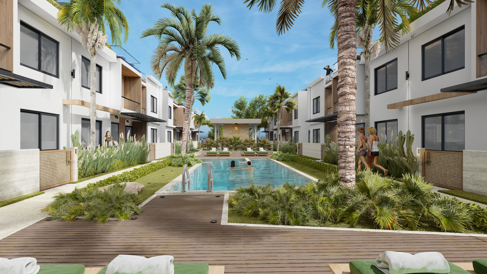 apartamentos - Punta Cana apartamento en venta con gym, piscina para airbnb 4