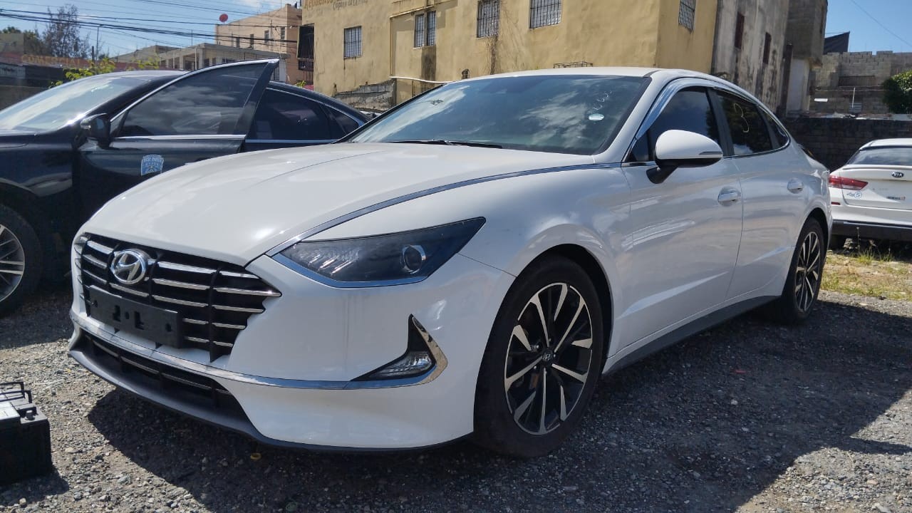 carros - HYUNDAI SONATA DN8 CAJA NUEVA 2020 BLANCO