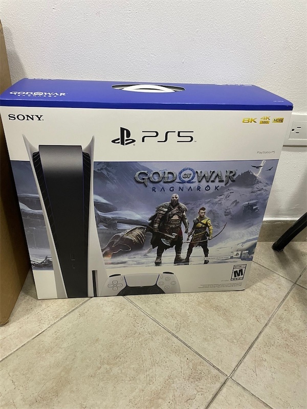 consolas y videojuegos - Play station 5 CD god of wars sellado